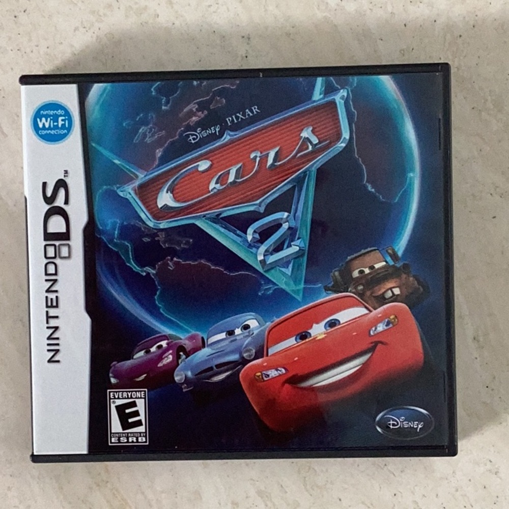 Disney Pixar Cars 2 Nintendo DS Game Complete CIB